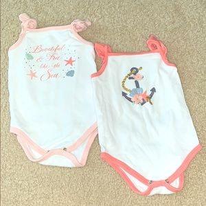 Summer Beach Baby onesies